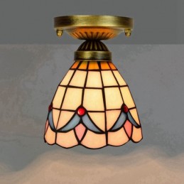 Plafonnier de style Tiffany...
