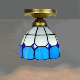 Plafonnier de style Tiffany...