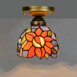 Plafonnier de style Tiffany...
