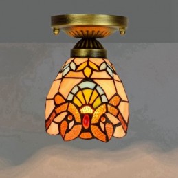 Plafonnier de style Tiffany...
