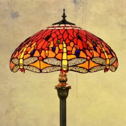 Lampadaire de style Tiffany...