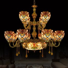 Suspension de style Tiffany...