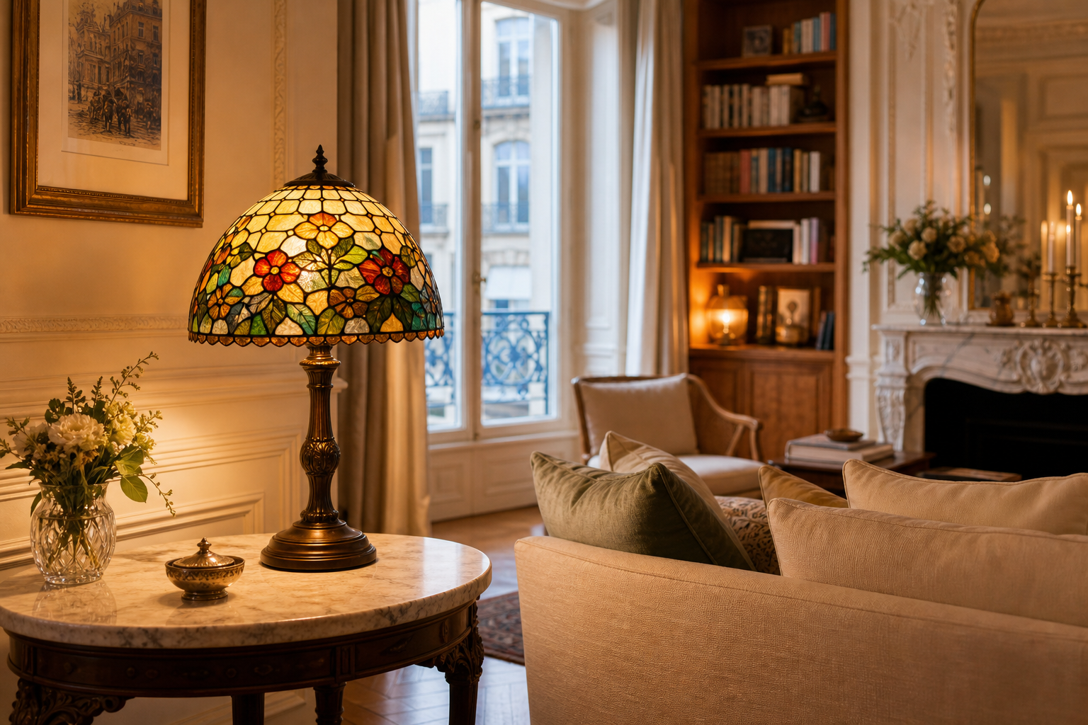 Lampes Tiffany en ligne : choisir la bonne lumière pour une maison française