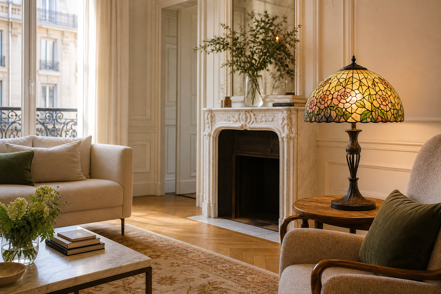 Lampes Tiffany en France : choisir la bonne lumière pour un intérieur élégant