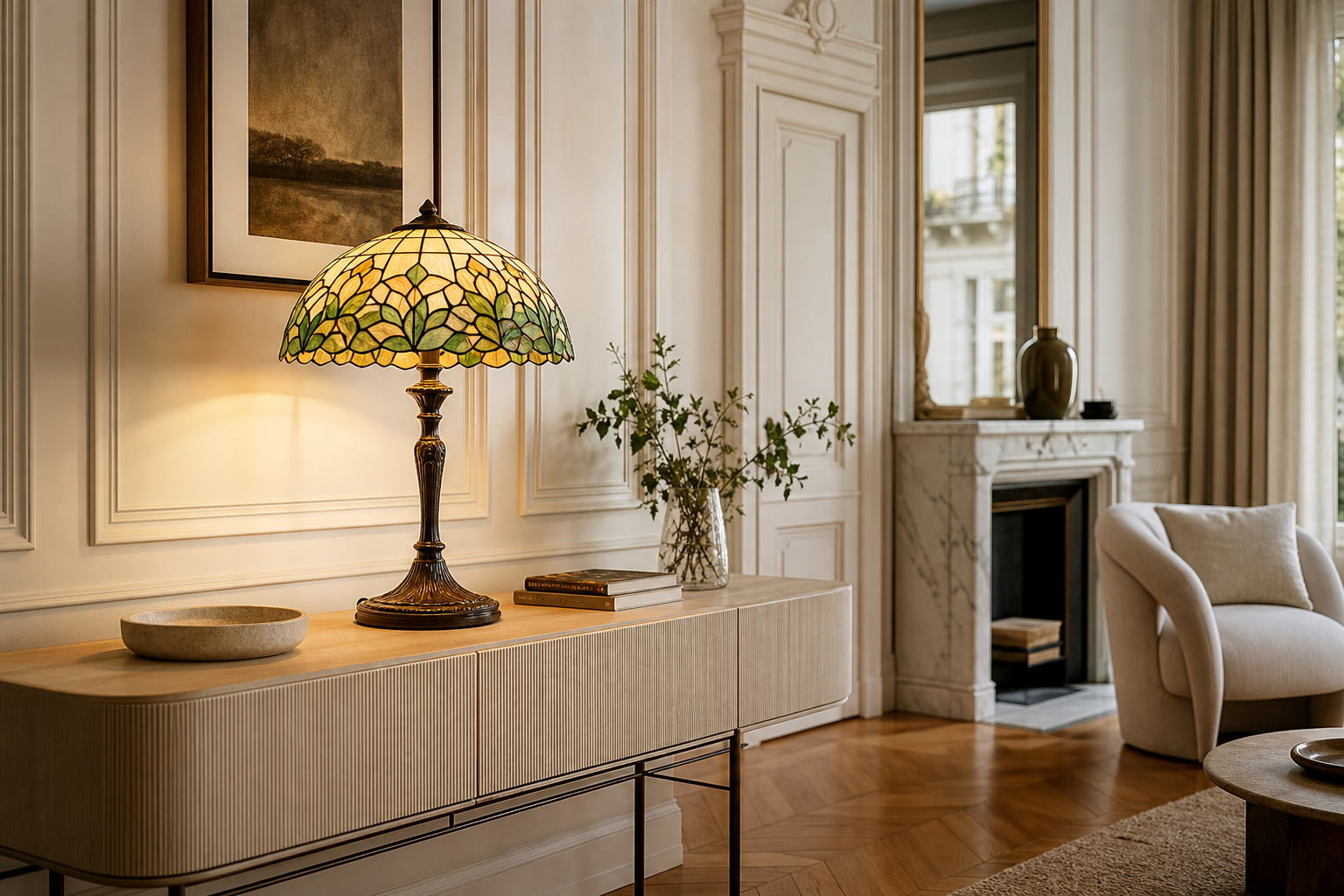 Lampe Tiffany vintage : le charme rétro sans décor daté